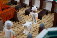 Die Stiftshütte Tabernacle aus Klemmbausteinen mit Begleitheft in Deutsch