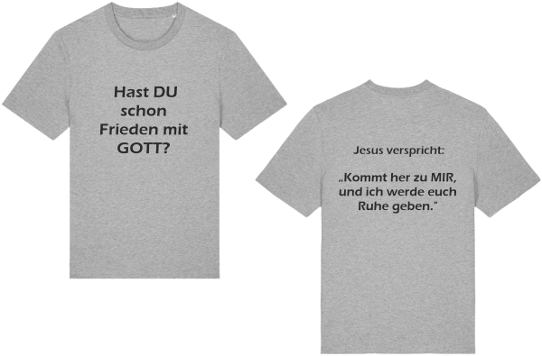 T-Shirt - Frieden mit Gott