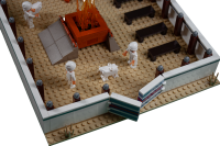 Die Stiftshütte Tabernacle aus Klemmbausteinen mit...